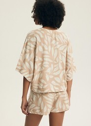 Piżama Henderson Ladies 43688 Dextra 3/4 S-3XL rozpinana