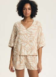 Piżama Henderson Ladies 43688 Dextra 3/4 S-3XL rozpinana