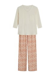 Piżama Henderson Ladies 43671 Denise 3/4 S-3XL