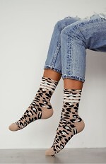 Skarpety Milena 0200-207 Panterka Paski
