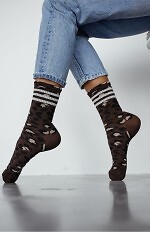 Skarpety Milena 0200-207 Panterka Paski