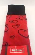 Skarpety Milena Avangard 0125-139 Kontury Serc 39-46