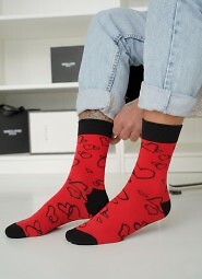 Skarpety Milena Avangard 0125-139 Kontury Serc 39-46