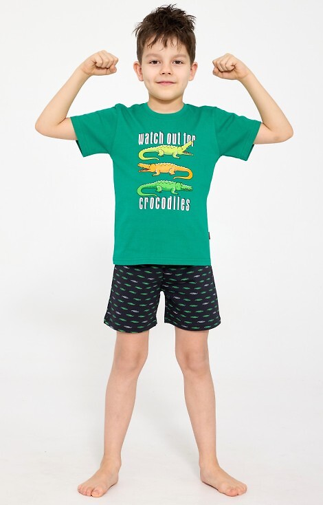 Piżama Cornette Kids Boy 789/125 Crocodiles kr/r 86-128