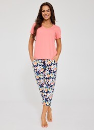 Piżama Cornette 875/338 Violetta kr/r M-2XL