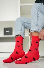 Skarpety Milena 0125-135 Serca 39-46