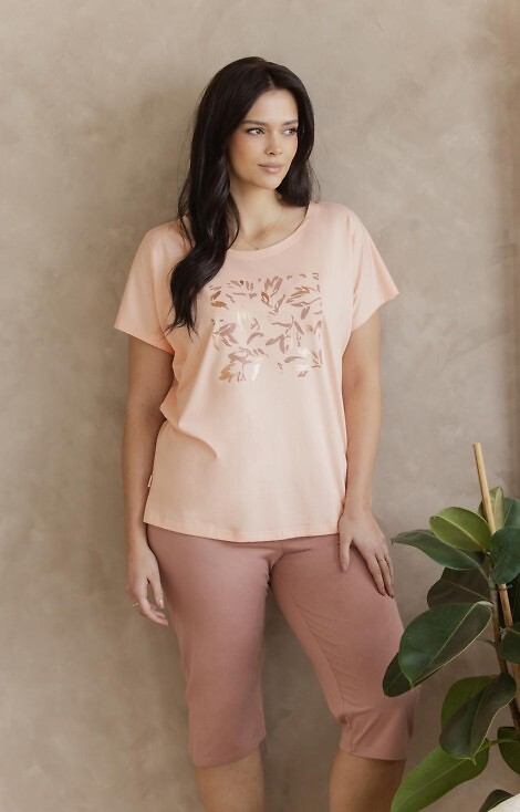 Piżama Taro 3570 Valentina kr/r 2XL-3XL W26