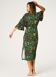 Szlafrok Key LGL 574 B26 3/4 S-XL damski