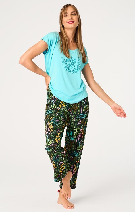 Piżama Key LNS 582 B26 kr/r S-XL damska