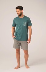 Piżama Key MNS 741 B26 kr/r M-2XL męska