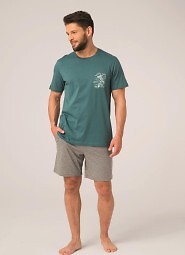 Piżama Key MNS 741 B26 kr/r M-2XL męska