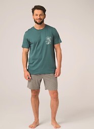 Piżama Key MNS 741 B26 kr/r M-2XL męska