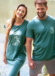 Piżama Key MNS 741 A26 kr/r M-2XL męska