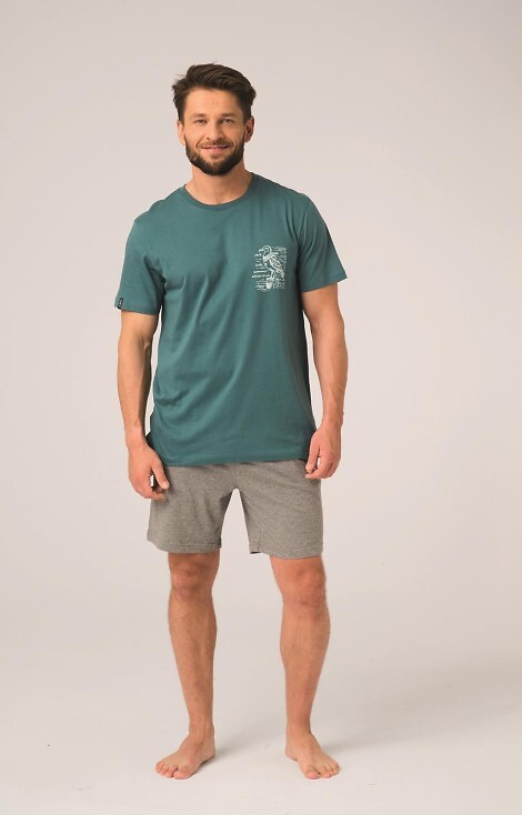 Piżama Key MNS 741 B26 kr/r M-2XL męska