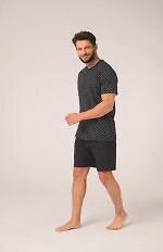 Piżama Key MNS 936 B26 kr/r 3XL-4XL męska