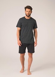 Piżama Key MNS 936 B26 kr/r 3XL-4XL męska