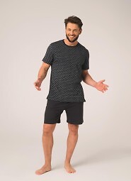 Piżama Key MNS 936 B26 kr/r 3XL-4XL męska