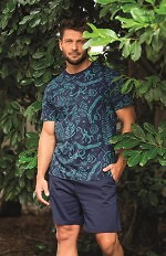 Piżama Key MNS 934 B26 kr/r M-2XL męska