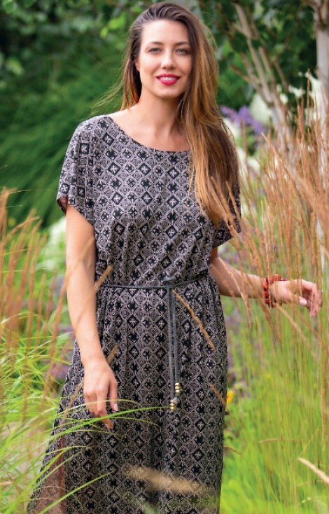 Sukienka Key LHD 731 B26 kr/r S-XL damska