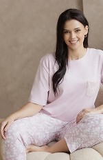 Piżama Taro 3568 Adria kr/r 2XL-3XL W26