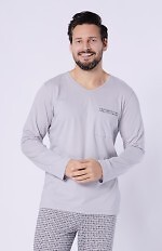 Piżama Hotberg 1750 Kajetan sł/r M-2XL
