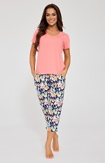 Piżama Cornette 875/338 Violetta kr/r 3XL-5XL