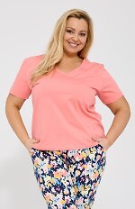 Piżama Cornette 875/338 Violetta kr/r 3XL-5XL