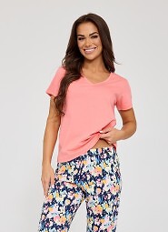 Piżama Cornette 875/338 Violetta kr/r 3XL-5XL