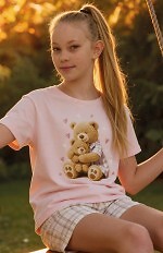 Piżama Cornette Young Girl 872/115 Hug Me kr/r 134-164