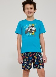 Piżama Cornette Young Boy 790/123 Road Trip kr/r 134-164