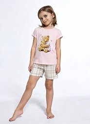 Piżama Cornette Kids Girl 871/115 Hug Me kr/r 98-128