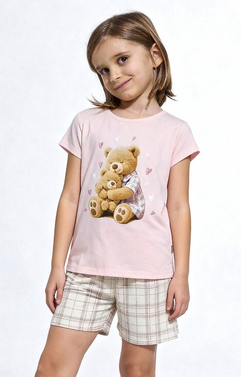 Piżama Cornette Kids Girl 871/115 Hug Me kr/r 98-128