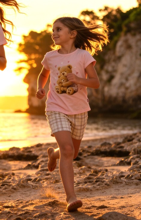 Piżama Cornette Kids Girl 871/115 Hug Me kr/r 98-128