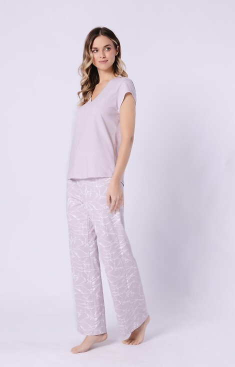 Piżama Leveza 1705 Żora kr/r M-2XL