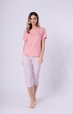 Piżama Leveza 1759 Oksana kr/r 3XL-4XL