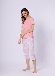 Piżama Leveza 1759 Oksana kr/r 3XL-4XL