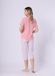 Piżama Leveza 1759 Oksana kr/r 3XL-4XL