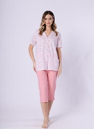Piżama Leveza 1758 Odetta kr/r 3XL-4XL
