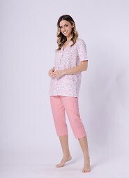 Piżama Leveza 1758 Odetta kr/r 3XL-4XL