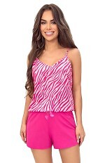 Piżama Donna Zebra Top w/r S-2XL