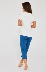 Piżama Cornette 369/345 Floris kr/r M-XL