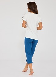 Piżama Cornette 369/345 Floris kr/r M-XL