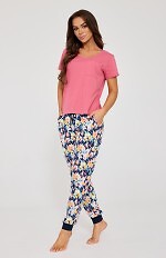 Piżama Cornette 730/337 Pola kr/r S-2XL