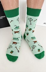 Skarpety Milena Avangard 0125-141 Ogród 39-46