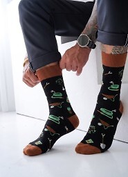 Skarpety Milena Avangard 0125-141 Ogród 39-46