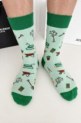 Skarpety Milena Avangard 0125-141 Ogród 39-46 - zdjęcie 2