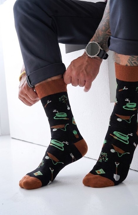 Skarpety Milena Avangard 0125-141 Ogród 39-46