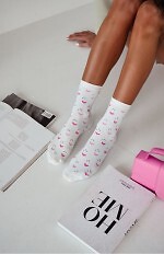 Skarpety Milena 0200-208 Serca I Kropeczki 37-41