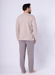 Piżama Hotberg 1752 Mikołaj dł/r M-2XL