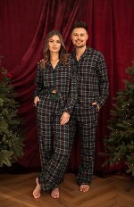 Pizama Sensis Skyler dł/r XS-2XL rozpinana